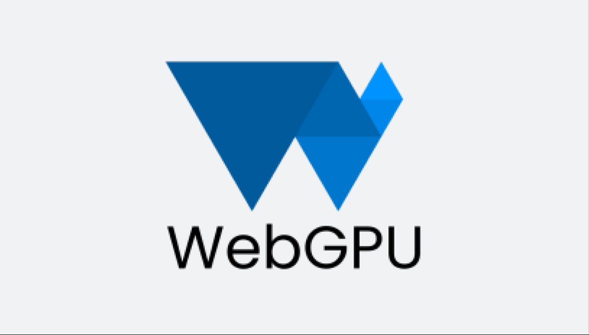 WebGL logo on grey background